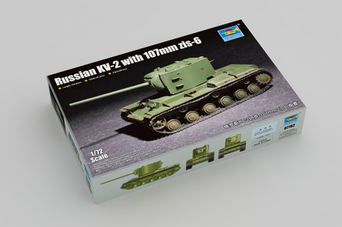 Trumpeter 1/72 Russian KV-2 with 107mm zis-6