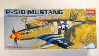 KÄYTETTY Academy 1/72 P-51B Mustang