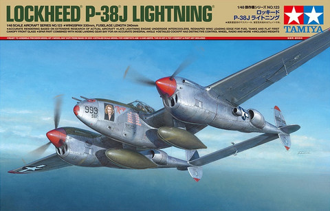 Tamiya 1/48 Lockheed P-38J Lightning
