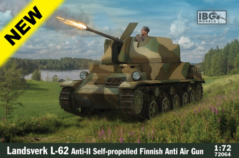 IBG Models 1/72 Landsverk L-62 Anti-II Selfpropelled Finnish Anti Air Gun