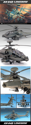 Academy 1/48 AH-64D Longbow