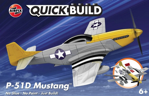 Airfix P-51D Mustang QUICK BUILD aloituspakkaus