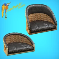 GasPatch Models 1/72 British Wicker Seat Full Back – Short and Tall Big, leather pad