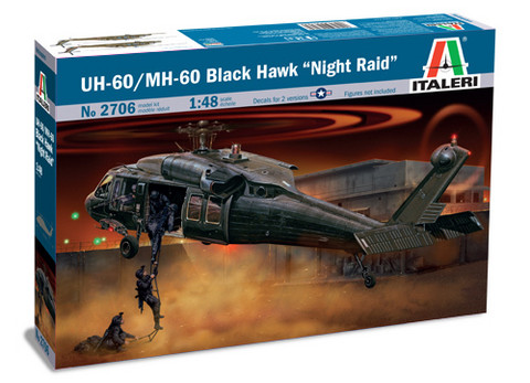 Italeri 1/48 UH-60/MH-60 Black Hawk 