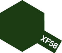 Tamiya Acrylic Paint Mini XF-58 Olive Green 10ml