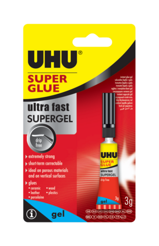 UHU Super Glue geelipikaliima 3g