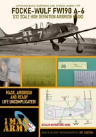 1ManArmy 1/32 Focke-Wulf Fw190 A-6 maalausmaski