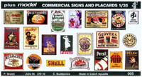 Plus Model 1/35 Commercial Signs and Placards
