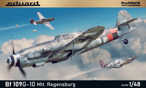 Eduard 1/48 Bf 109G-10 Mtt. Regensburg (Profipack)