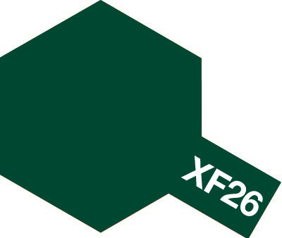 Tamiya Acrylic Paint Mini XF-26 Deep Green 10ml