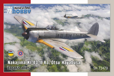 Special Hobby 1/72 Nakajima Ki-43-II Ko/Otsu Hayabusa 'Japan´s allies'