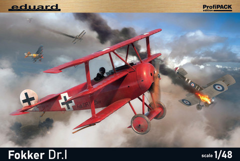 Eduard 1/48 Fokker Dr.I (Profipack)