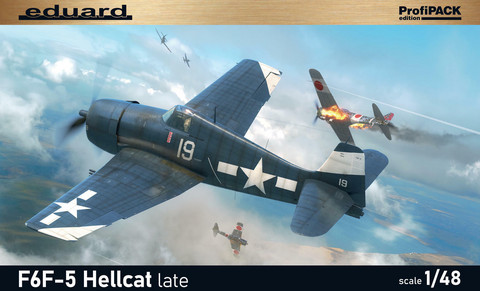 Eduard 1/48 F6F-5 Hellcat late (Profipack)