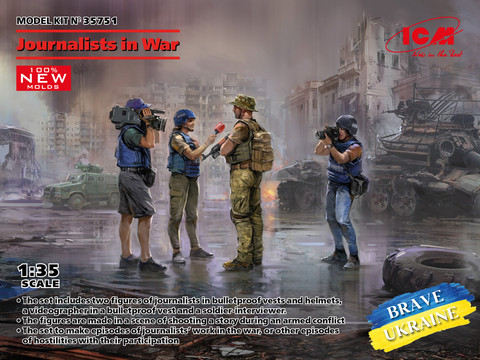 ICM 1/35 Journalists in War