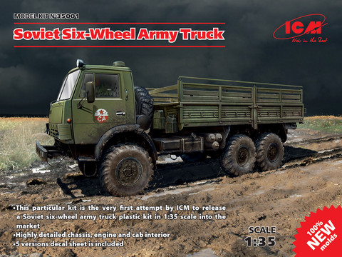 ICM 1/35 Soviet Six-Wheel Army Truck