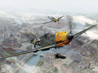Wingsy Kits 1/48 German WWII Fighter Messerschmitt Bf 109 E-7 