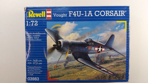 KÄYTETTY Revell 1/72 Vought F4U-1A Corsair