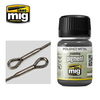 Ammo by Mig Modelling Pigment Polished Metal 35ml