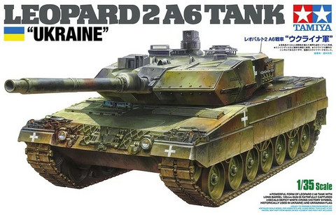 Tamiya 1/35 Leopard 2A6 Tank 