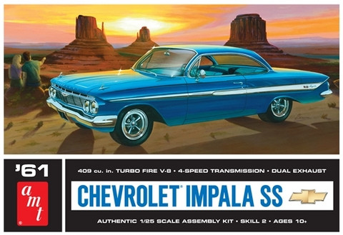 AMT 1/25 '61 Chevrolet Impala SS
