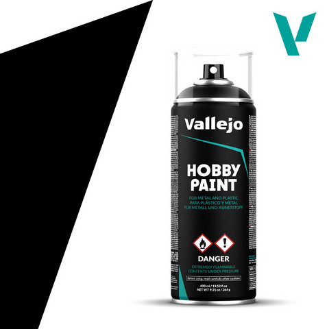 Vallejo 28.012 Hobby Paint Black 400ml