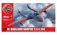Airfix 1/72 DeHavilland Vampire T.11/J-28C