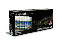 Italeri WWll USAAC Aircraft maalisetti 6x20ml
