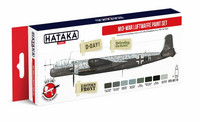Hataka Red Line Mid-War Luftwaffe maalisetti 8x17ml