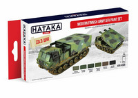 Hataka Red Line Modern Finnish Army AFV maalisetti 6x17ml