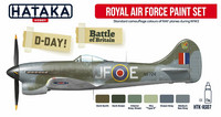 Hataka Red Line Royal Air Force maalisetti 6x17ml
