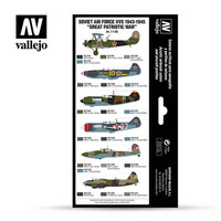 Vallejo Model Air 71.198 Soviet Air Force VVS 1943-1945 maalisetti 8x17ml