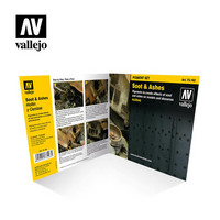 Vallejo Pigments 73.193 Soot & Ashes pigmenttisetti 4x35ml