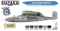 Hataka Blue Line Late Luftwaffe maalisetti 6x17ml