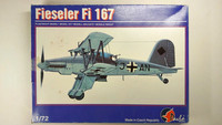 KÄYTETTY Pavla Models 1/72 Fieseler Fi 167