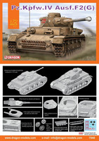 Dragon 1/72 Pz.Kpfw. IV Ausf. F2(G)