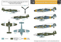S.B.S model 1/48 Messerschmitt Bf-109G-6 in Finnish Service siirtokuvat