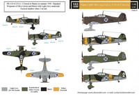 S.B.S model 1/48 Fokker D.XXI (Mercury engine) in Finnish Service siirtokuvat