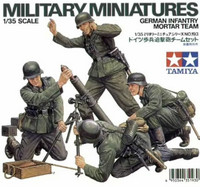 Tamiya 1/35 German Infantry Mortar Team
