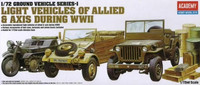 Academy 1/72 Light Vehicles of Allied & Axis During WWII