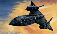 Italeri 1/72 SR-71 Blackbird with Drone