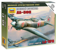 Zvezda 1/144 Soviet Fighter LA-5FN SNAP FIT