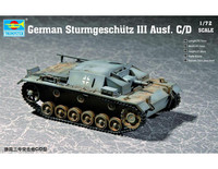 Trumpeter 1/72 German Sturmgeschütz III Ausf. C/D