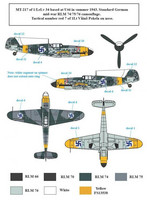 S.B.S model 1/48 Messerschmitt Bf-109 G-2 in Finnish Service siirtokuvat