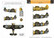 S.B.S model 1/48 Polikarpov I-153 Chaika in Finnish Service Vol. II siirtokuvat