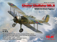 ICM 1/32 Gloster Gladiator Mk.II WWII British Fighter