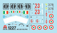 Italeri 1/72 MC.205 Veltro
