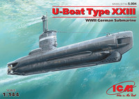 ICM 1/144 U-Boat Type XXIII WWII German Submarine