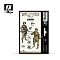 Vallejo Model Color 70.206 World War II German Infantry maalisetti 6x17ml