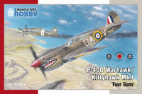 Special Hobby 1/72 P-40D Warhawk/Kittyhawk Mk.I 'Four Guns'