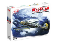 ICM 1/72 Bf 109E-7/B WWII German Fighter-Bomber
